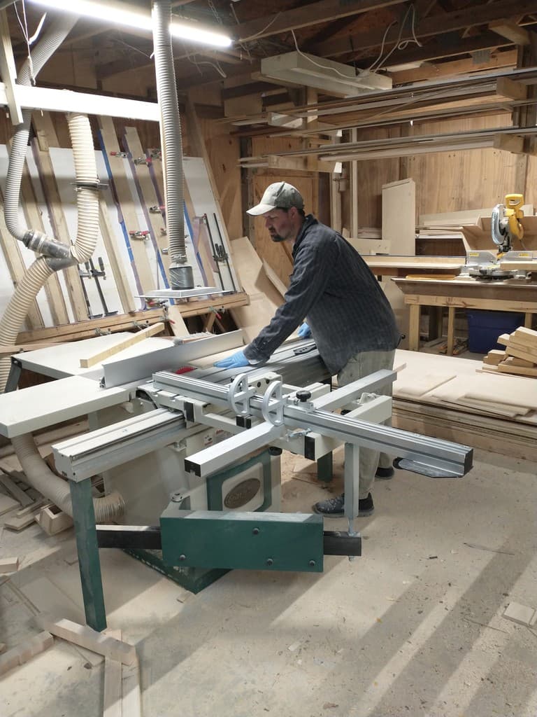 JP Senior Wood Works sign