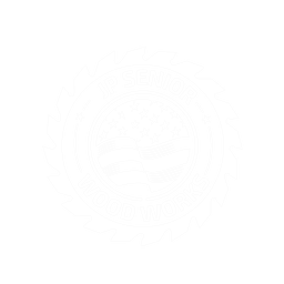 JP Senior Wood Works emblem